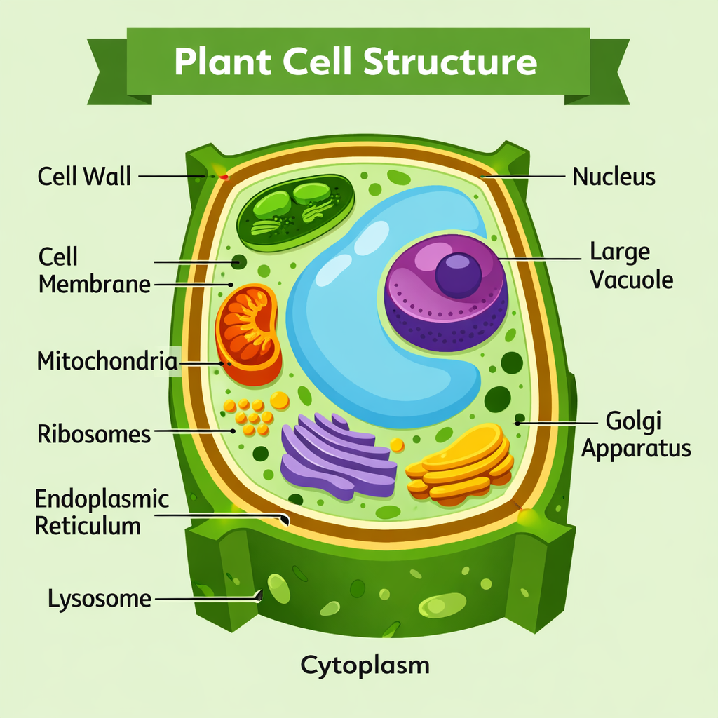Plant cell structure